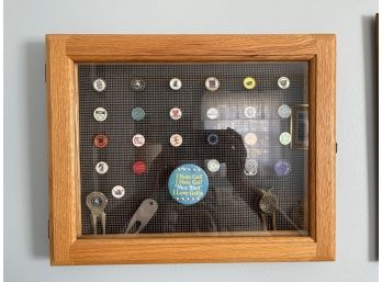 Golf Pins Shadowbox