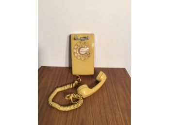 Old Fashioned Rotary Wall Phone