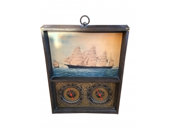 Nautical Thermometer And Hygrometer