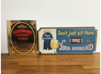 Fun Man Cave / Bar Decor