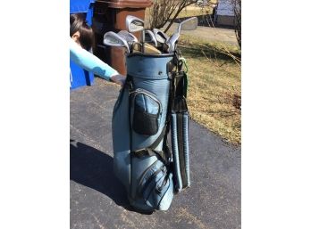 Palmer Golf Bag With Clubs