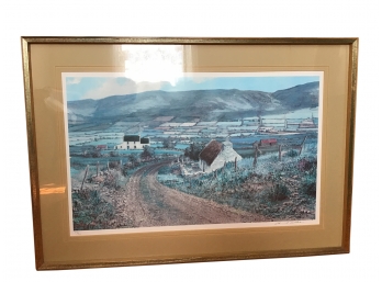 Signed And Numbered Limited Edition Lithograph, 'Late Morning Fires', By Edmund Sullivan