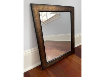 Rectangular Beveled Wall Mirror- Bronze Finish