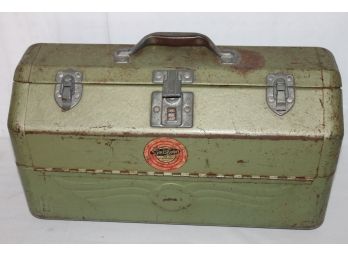 Old Large Tackle Box With Some Contents