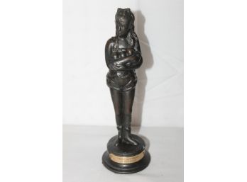 Circus Girl Juggler After Renoir Small Bronze Statue