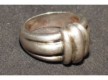 Sterling Silver Knotted Ring