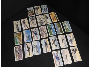 Lot Of Early Tobacco Cards 2 Military Planes And More