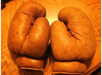 RARE Early U.S. Army Boxing Gloves Issued By War Department  Pre-WW2