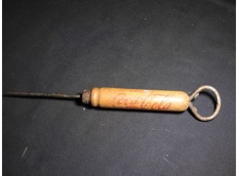 1940 Coca Cola Ice Pick Wooden Handle