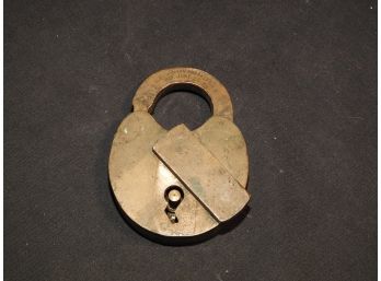 Old W. Bohannan Brass Lock