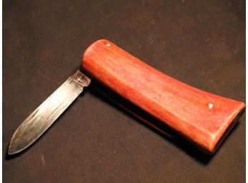 Vintage Bone Handle Folding Knife