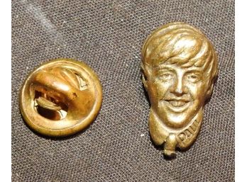 Small Vintage The Beatles Paul MCcartney Pin