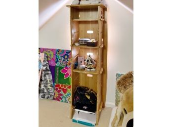 Tall Bookcase With Adjustable Shelves