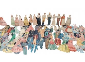 Huge Gone With The Wind Paper Doll Set