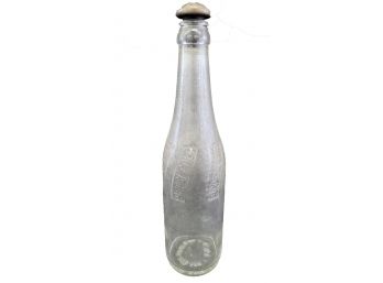 Vintage Pepsi Cola Bottle With Liquid Top Spout