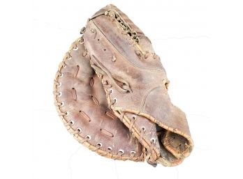 Vintage Leather 1st Basemans Glove