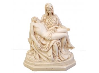 La Pieta  Jesus Christ Virgin Mary Italian Statue Sculpture Figurine