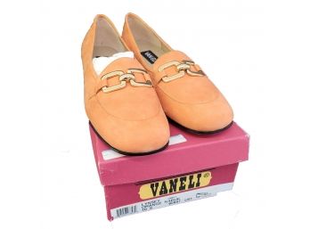 New In Box Vaneli Lynsey Orange Shoes Size 10S