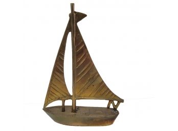 Brass Sailing Boat