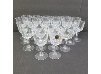 Collection Of Lead Crystal Glasses