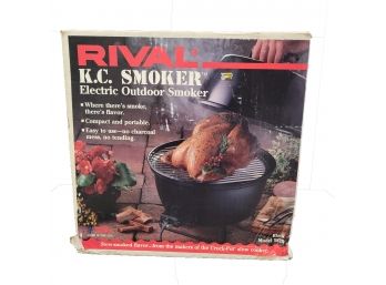 Rival K.C. Electric Outdoor Smoker