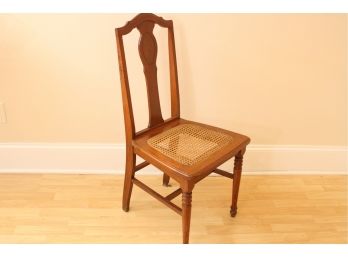 Lovely Vintage Chair With Caning