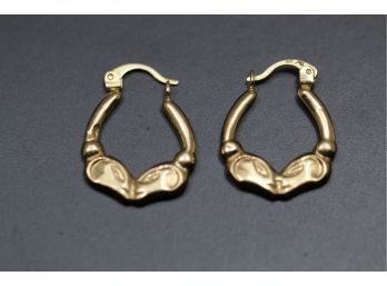 14k Yellow Gold Earrings