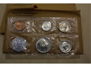 1964 Silver Proof Coin Sets X5 Kennedy Half Dollar