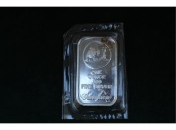 Silvertowne  One Ounce .999 Silver Bar