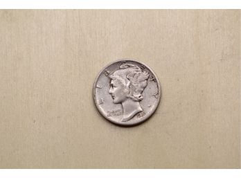 1937 D Silver Mercury Dime