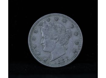 1883 V Nickel Coin