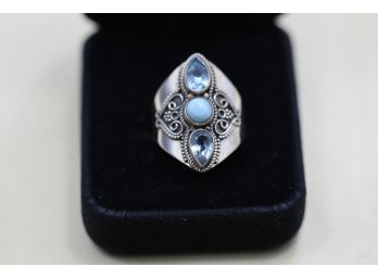 Sterling Silver Ring Size 10.75