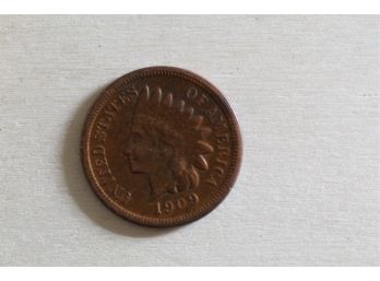 1909 S Indian Head Penny KEY DATE