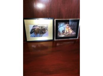 Two Pieces Of Native American Artwork