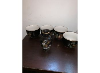 Set Of Japanese Glasses