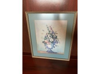 Cute Framed Floral Still Life Print