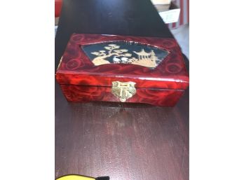 Small Vintage Chinese Jewelry Box