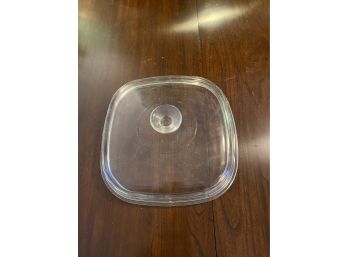 Large Square Pyrex Lid Measures 10.5 Square