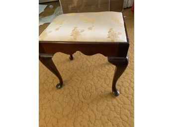 Beautiful  Mahogany Stool/ Seat