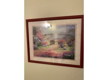 Nora Debolt Print Garden Gate