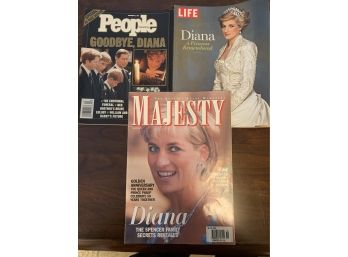 3 Diana, Royal Family Magizines