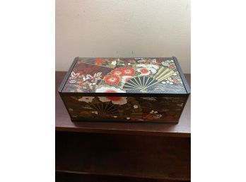 Japanese Floral Plastic Tissue Box