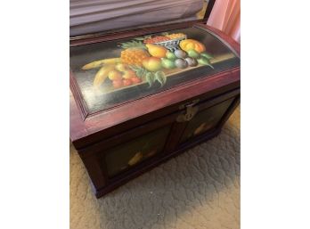 Hand Painted Vintage Blanket Chest  Great Size!