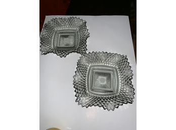 Pair Of Beautiful Vintage Trinket Dishes.