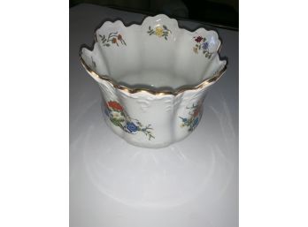 Aynsley England Bone China Famille Rose Vase