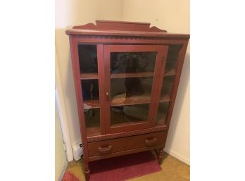 Great Antique Glass Front Display Cabinet