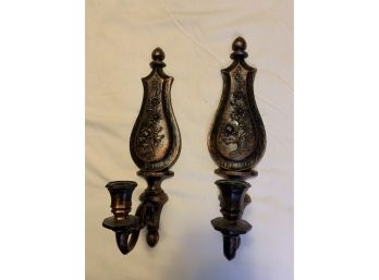 Pair Of Syroco Wall Sconces