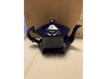 Cute Blue Teapot