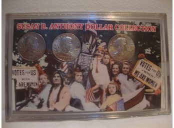 Susan B. Anthony Dollar Collection (3)