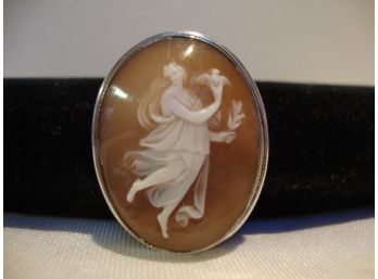 Sterling Cameo Pin/pendent